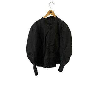 Field Sheer Men's Black Soft Shell Full Zip Motorcycle Jacket - Medium